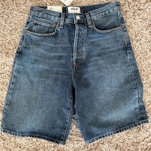 Agolde Risha Denim Short size 24. Worn once.